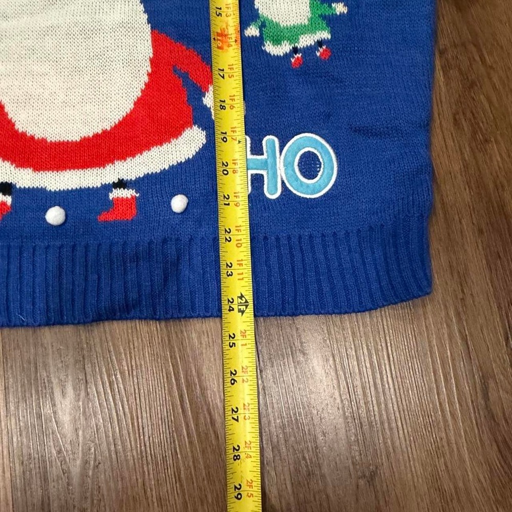 Blue Christmas sweater - Picture 3 of 5
